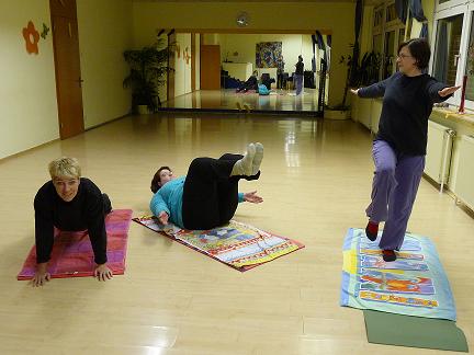 Pilatesgruppe